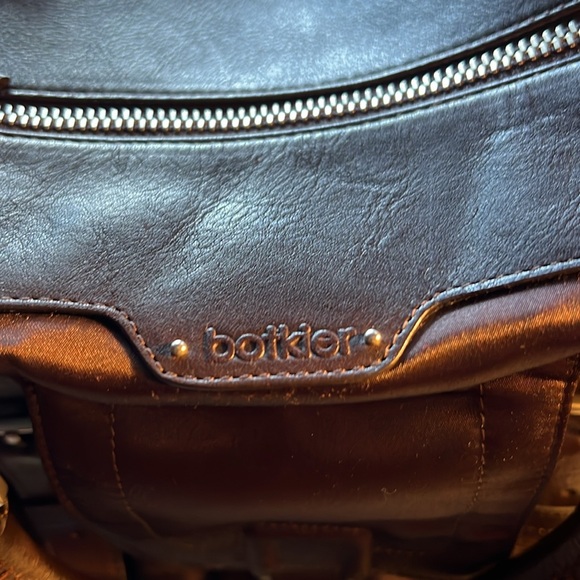 Botkier, Sable chocolate color nylon and leather travel bag/overnight bag - Picture 2 of 11